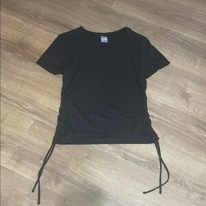 No Boundaries Black Short Sleeve Top